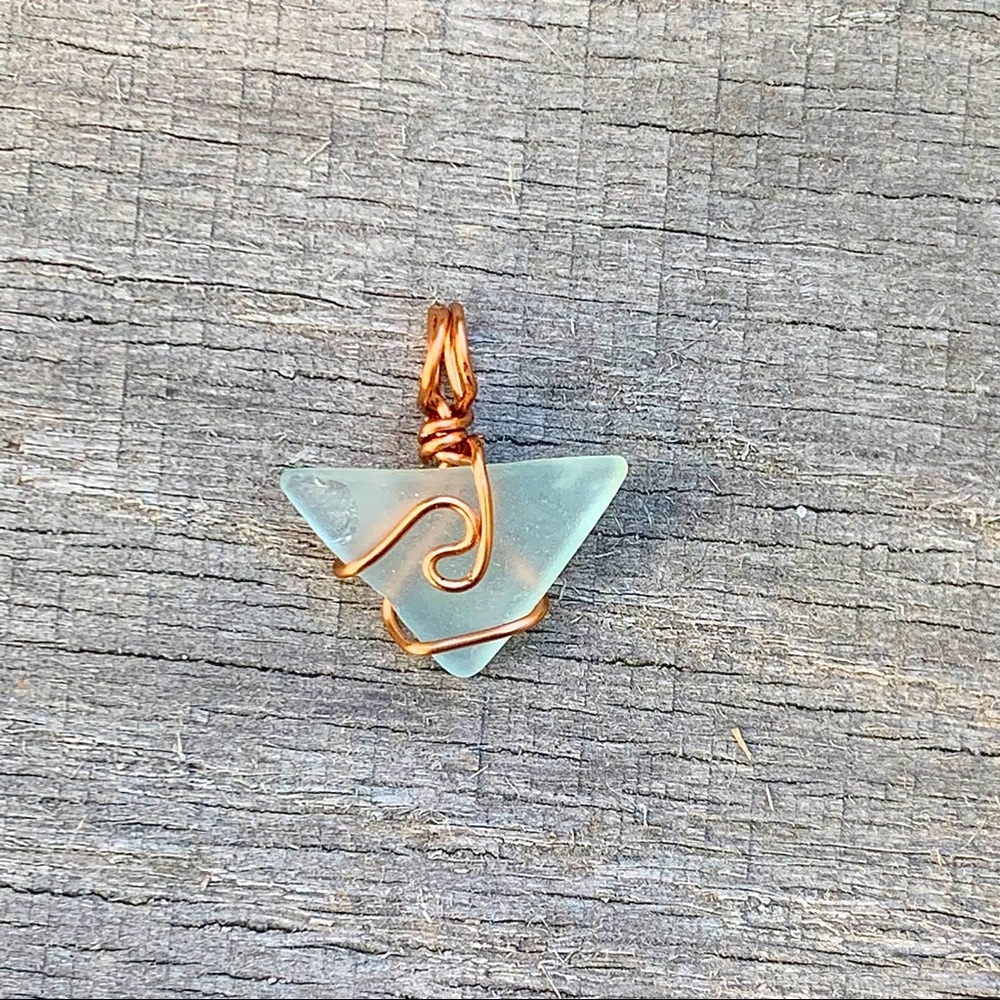 Hand Crafted Sea Glass Pendant